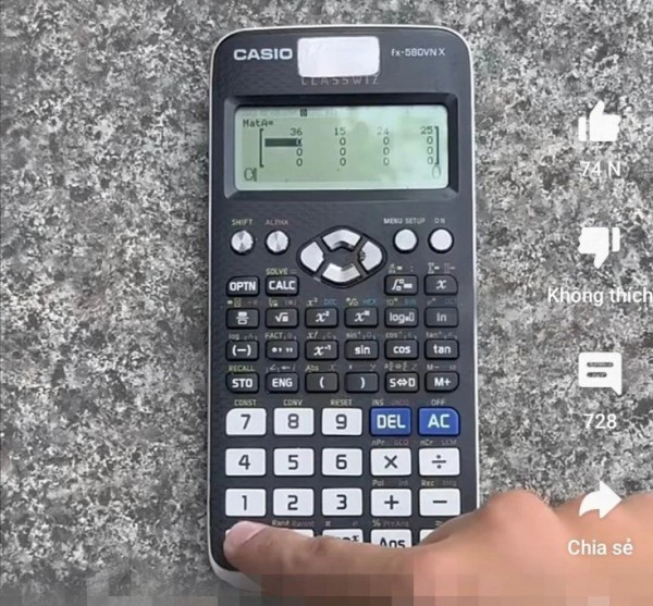 Chiêu gian lận trên máy tính bỏ túi: Học sinh chớ 