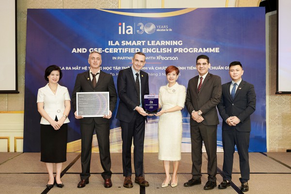 Chương trình tiếng Anh của ILA đạt chuẩn GSE do Pearson chứng nhận