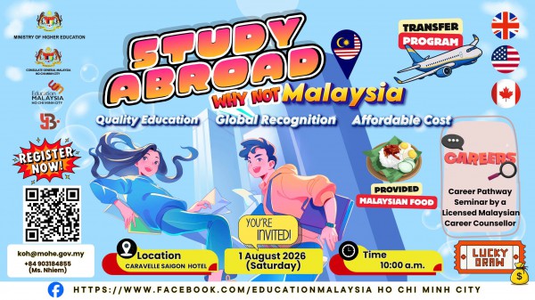 Cơ hội tiếp cận học bổng Malaysia và tư vấn hướng nghiệp quốc tế Cơ hội tiếp cận học bổng Malaysia và tư vấn hướng nghiệp quốc tế