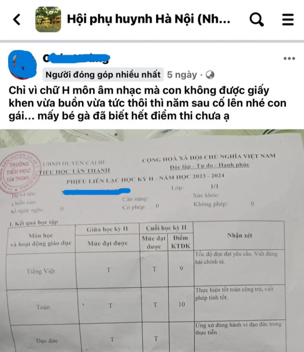 Con được 9, 10 điểm vẫn không 'xuất sắc': Áp lực thành tích từ chính phụ huynh?