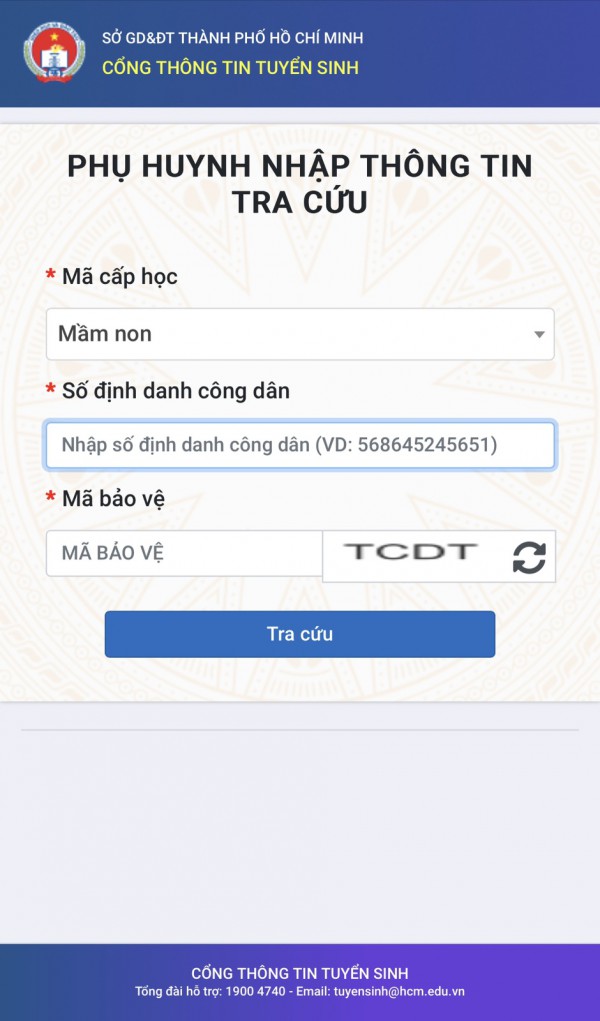 Công bố kết quả tuyển sinh đầu cấp: Những hướng dẫn quan trọng từ Sở GD-ĐT TP.HCM Công bố kết quả tuyển sinh đầu cấp: Những hướng dẫn quan trọng từ Sở GD-ĐT TP.HCM
