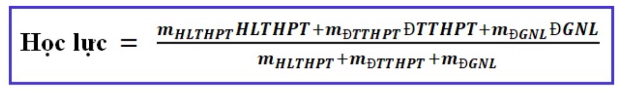Công thức tính điểm học lực xét tuyển vào Trường ĐH Bách khoa TP.HCM