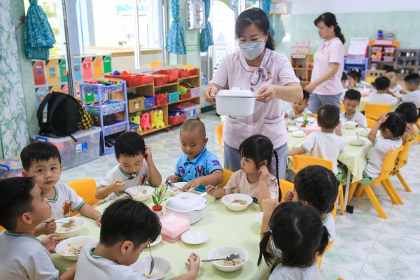 Giáo dục mầm non: 