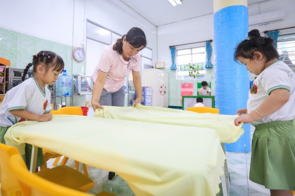 Giáo dục mầm non: 