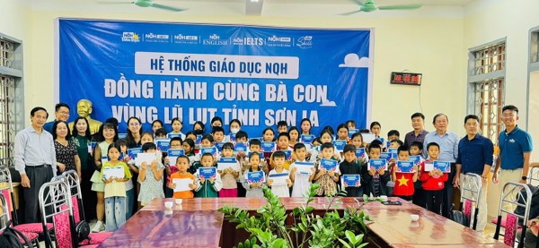 Hệ thống Giáo dục NQH đồng lòng về với đồng bào miền Bắc yêu thương