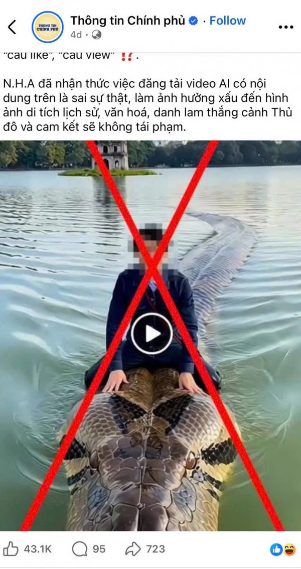 Hiểm họa những video giả từ AI