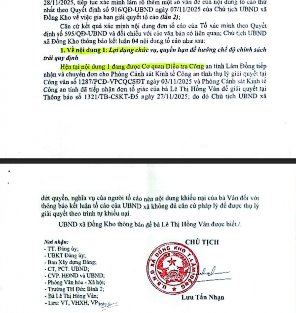 Hiệu trưởng bị tố hưởng hơn 300 triệu đồng: Sở GD-ĐT tỉnh Lâm Đồng lên tiếng