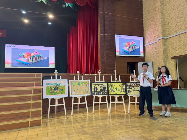 Học ngữ văn bằng cách làm game, quay phim về trò chơi dân gian