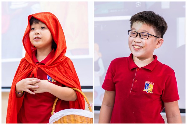 Học sinh Royal School tự tin như diễn giả, hóa thân nhân vật kể chuyện tiếng Anh
