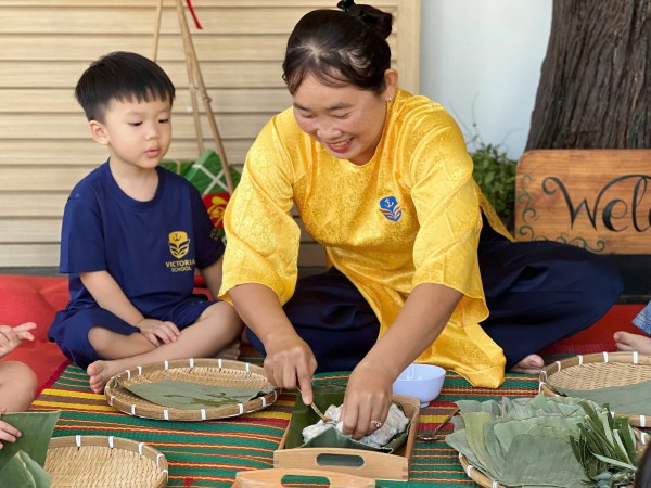 Học sinh Victoria School gìn giữ văn hóa truyền thống qua chuỗi hoạt động Tết đặc sắc