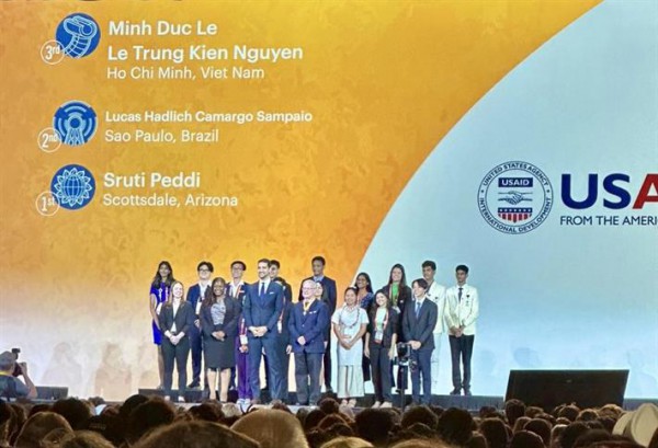 Học sinh Việt Nam đoạt giải Hội thi khoa học kỹ thuật quốc tế 2023
