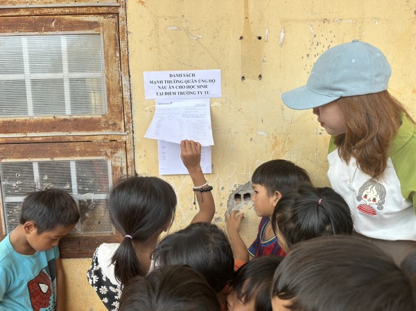 Hơn 100 triệu đồng ủng hộ 