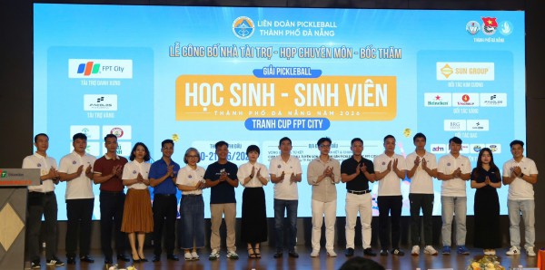 Hơn 330 VĐV tranh tài tại giải Pickleball học sinh, sinh viên Đà Nẵng
