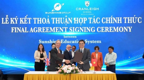 Hợp tác chiến lược với Sunshine Group, Cranleigh School chính thức có mặt tại Việt Nam Hợp tác chiến lược với Sunshine Group, Cranleigh School chính thức có mặt tại Việt Nam