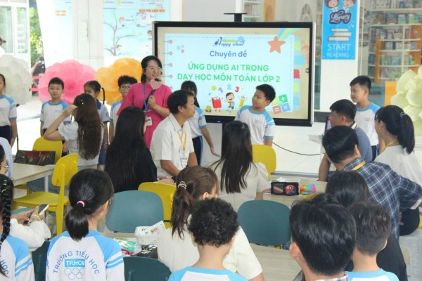 Khi giáo viên mầm non, tiểu học ứng dụng AI dạy học