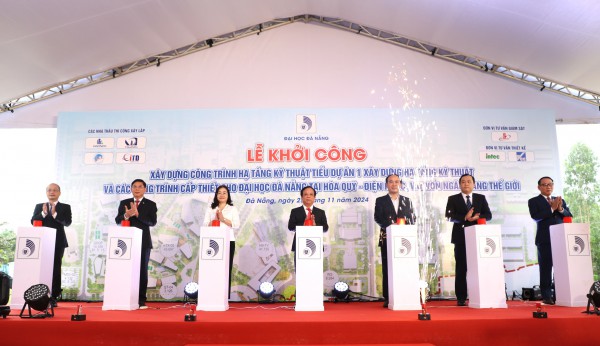 Khởi công dự án 300 tỉ đồng tại làng Đại học Đà Nẵng