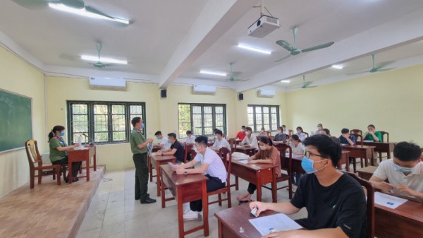 Kỳ thi riêng của khối trường công an sẽ diễn ra ngày 3.7