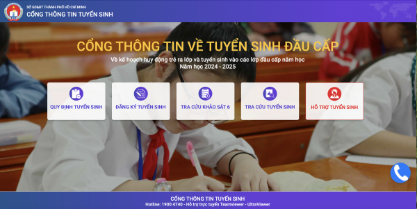 Mới chuyển từ tỉnh lên TP.HCM, còn kịp cho con vào lớp 1 không?