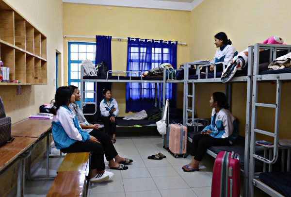 Một điểm thi ở Lâm Đồng phục vụ thí sinh ăn ngày 3 bữa