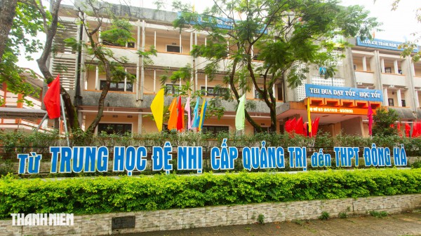 Một vòng mái trường giàu truyền thống, nơi tổ chức Tư vấn mùa thi tại Quảng Trị