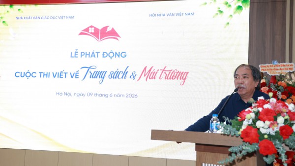 NXBGD Việt Nam phát động cuộc thi viết về ‘Trang sách & mái trường’ NXBGD Việt Nam phát động cuộc thi viết về ‘Trang sách & mái trường’