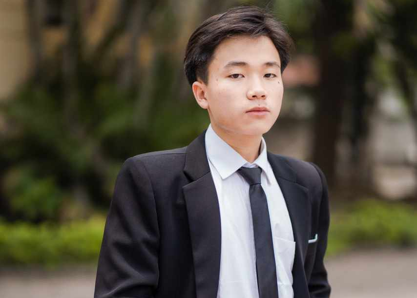 Nam sinh thủ khoa khối A00: 