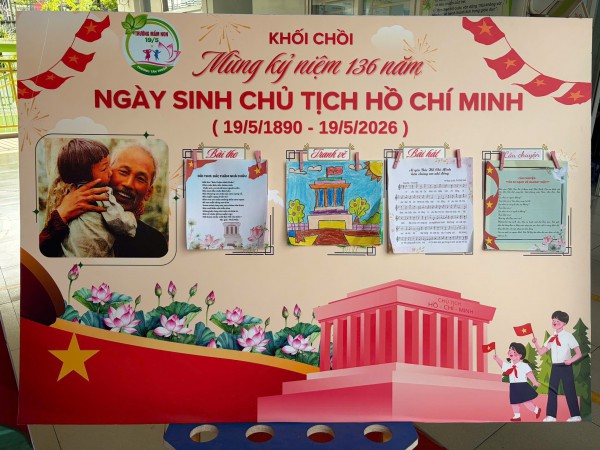 Ngôi trường mang tên ngày sinh Bác Hồ làm điều ý nghĩa Ngôi trường mang tên ngày sinh Bác Hồ làm điều ý nghĩa