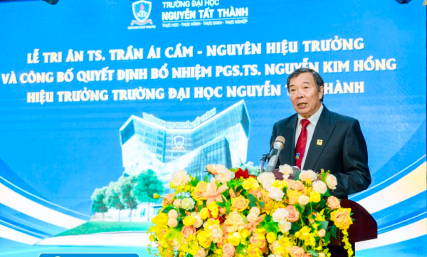 Nguyên hiệu trưởng một trường sư phạm làm hiệu trưởng Trường ĐH Nguyễn Tất Thành