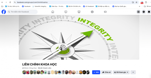 Nhóm Liêm chính khoa học trở lại trên Facebook cũng bất ngờ như khi biến mất