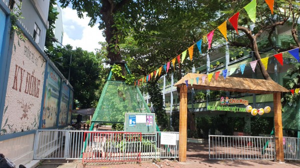 Những trường học ngát cây xanh ở TP.HCM