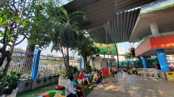 Những trường học ngát cây xanh ở TP.HCM