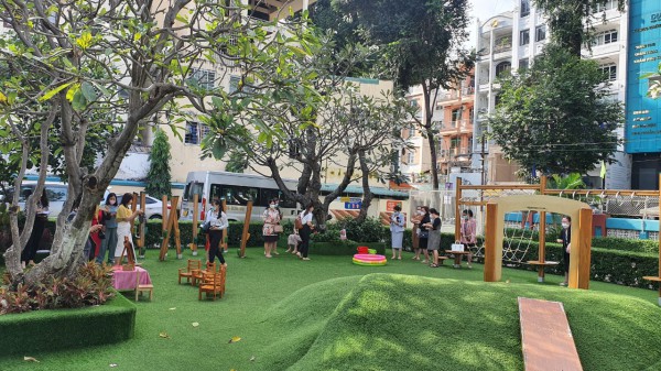 Những trường học ngát cây xanh ở TP.HCM