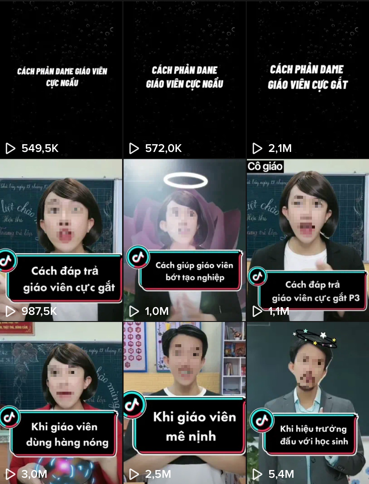 Phản giáo dục trên TikTok: Học sinh hút thuốc, 