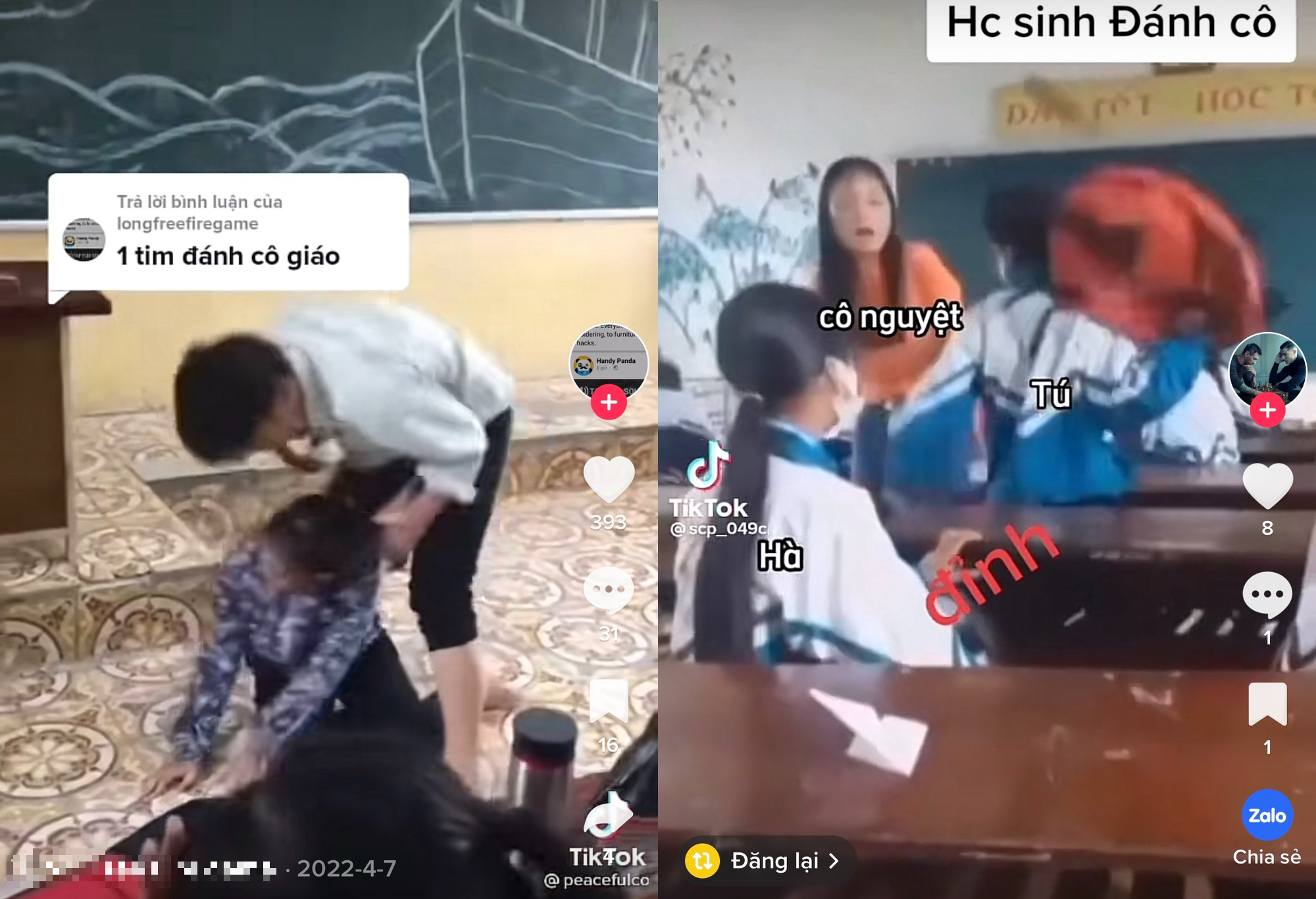 Phản giáo dục trên TikTok: Học sinh hút thuốc, 