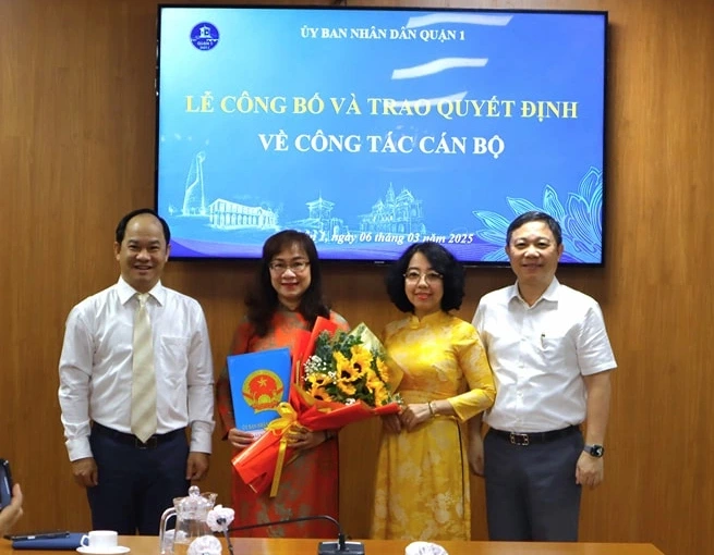 Quận 1, TP.HCM có tân trưởng phòng GD-ĐT