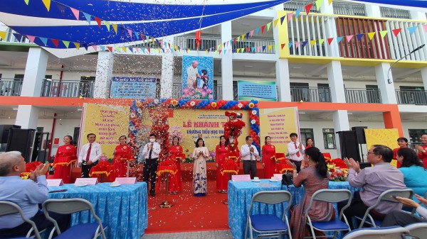 Quận 11, TP.HCM khánh thành trường tiểu học đầu tư hơn 40 tỉ đồng Quận 11, TP.HCM khánh thành trường tiểu học đầu tư hơn 40 tỉ đồng
