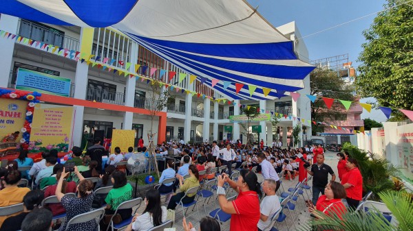 Quận 11, TP.HCM khánh thành trường tiểu học đầu tư hơn 40 tỉ đồng Quận 11, TP.HCM khánh thành trường tiểu học đầu tư hơn 40 tỉ đồng