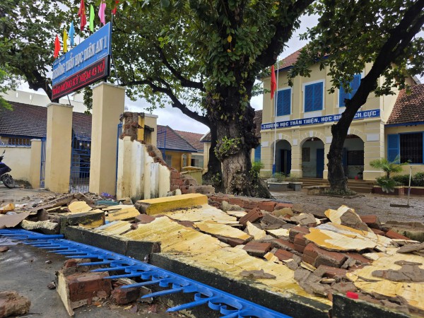 Quản lý rủi ro thiên tai cho trường học: 'lá chắn mềm' bảo đảm an toàn học sinh