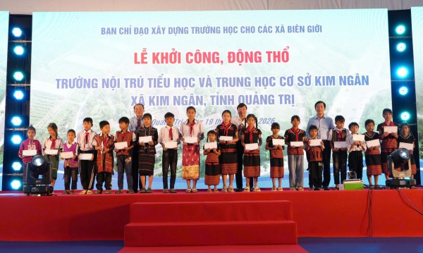 Quảng Trị xây mới và nâng cấp 11 trường phổ thông dân tộc nội trú