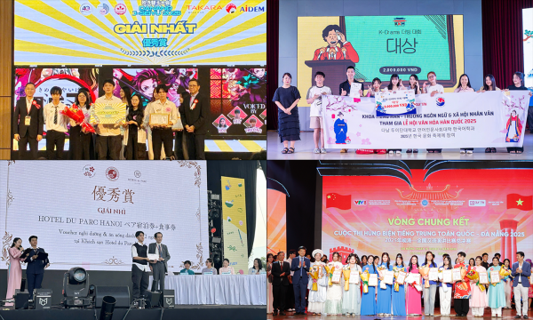 SV Ngôn ngữ và Xã hội nhân văn ĐH Duy Tân ghi dấu ấn ở nhiều sân chơi