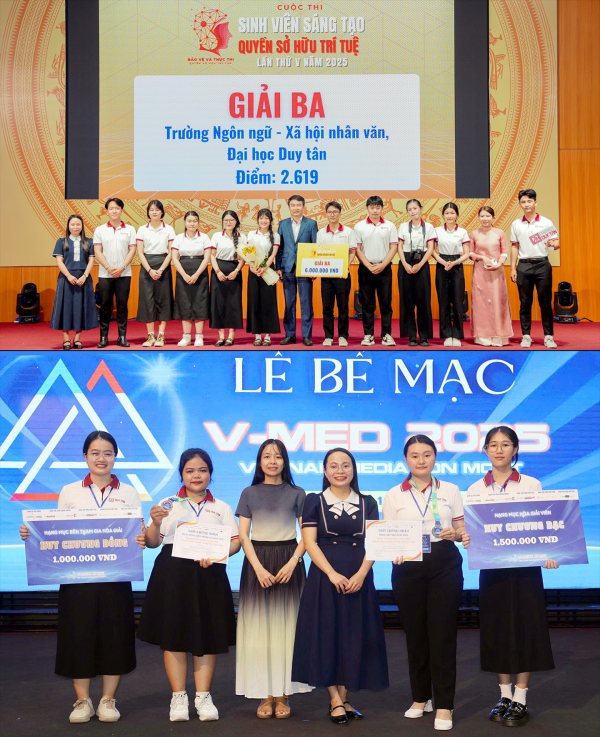 SV Ngôn ngữ và Xã hội nhân văn ĐH Duy Tân ghi dấu ấn ở nhiều sân chơi