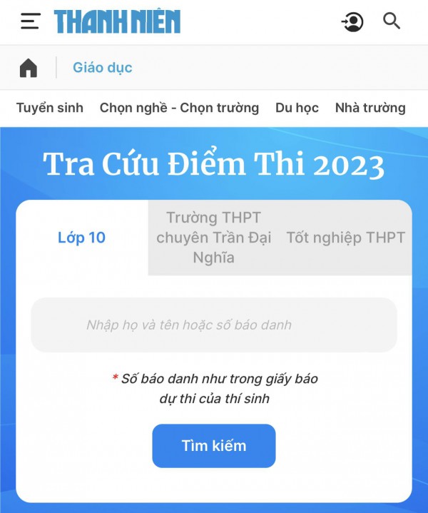 Sáng mai, có điểm thi lớp 10 TP.HCM, bạn đọc tra cứu trên Báo Thanh Niên