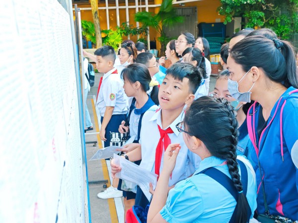 Sáng nay, học sinh làm bài khảo sát lớp 6 Trần Đại Nghĩa với nội dung gì? Sáng nay, học sinh làm bài khảo sát lớp 6 Trần Đại Nghĩa với nội dung gì?