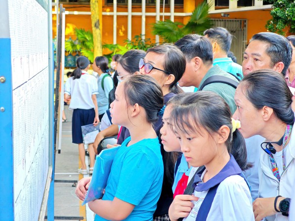 Sáng nay, học sinh làm bài khảo sát lớp 6 Trần Đại Nghĩa với nội dung gì? Sáng nay, học sinh làm bài khảo sát lớp 6 Trần Đại Nghĩa với nội dung gì?