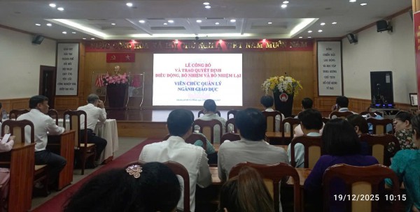 Sở GD-ĐT TP.HCM bổ nhiệm hiệu trưởng nhiều trường phổ thông