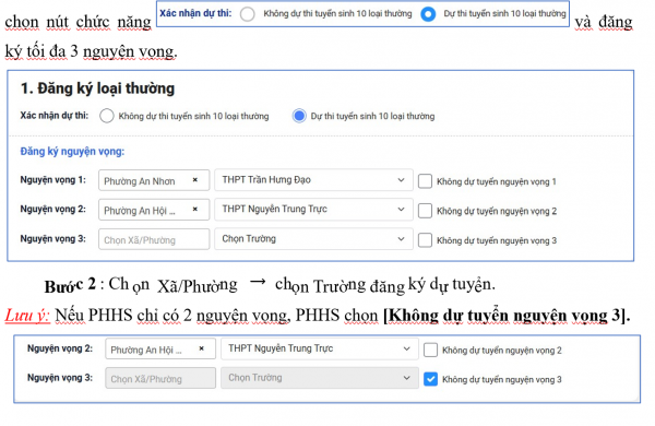 Sở GD-ĐT TP.HCM hướng dẫn đăng ký nguyện vọng lớp 10 chính xác