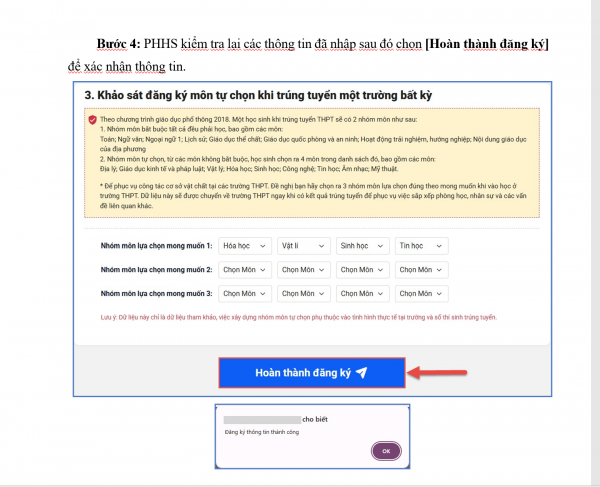 Sở GD-ĐT TP.HCM hướng dẫn đăng ký nguyện vọng lớp 10 chính xác