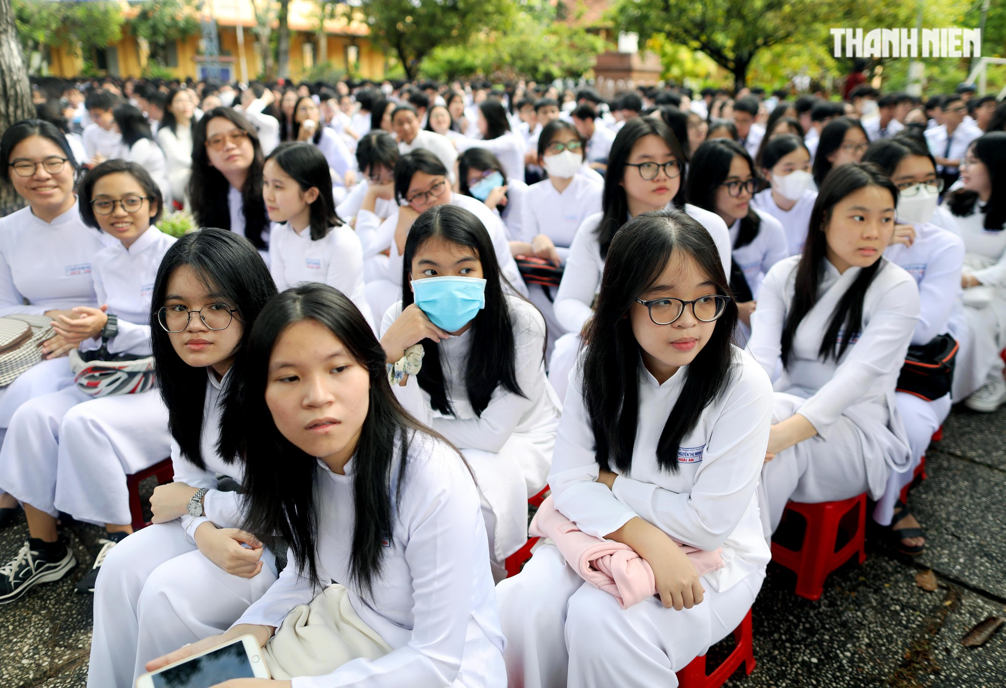 TP.HCM: Nữ sinh ngôi trường 110 tuổi rạng ngời trong ngày khai giảng TP.HCM: Nữ sinh ngôi trường 110 tuổi rạng ngời trong ngày khai giảng