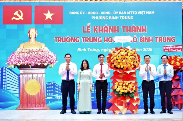 TP.HCM khánh thành trường THCS xây dựng theo mô hình trường tiên tiến, hội nhập quốc tế