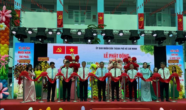 TP.HCM phát động cao điểm 150 ngày đêm xây dựng 1.000 phòng học